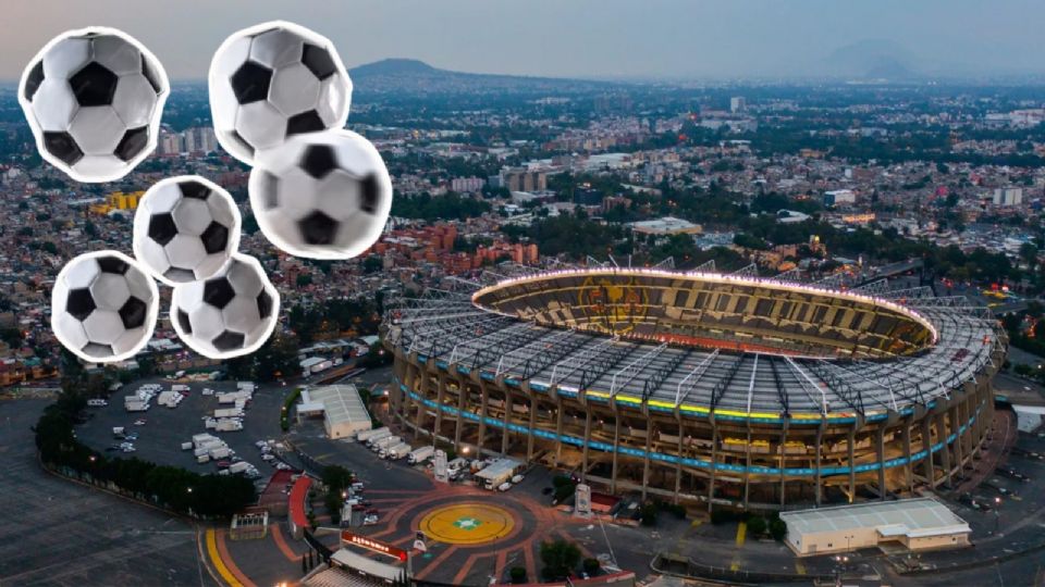 Estadio Azteca de la Ciudad de México.