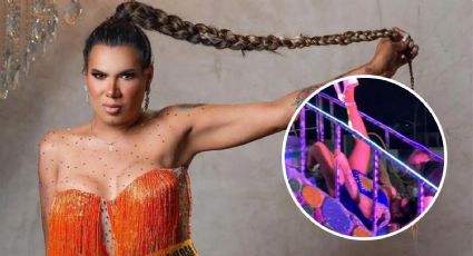 Kimberly Irene de Las Perdidas cae de las escaleras en Carnaval | VIDEO