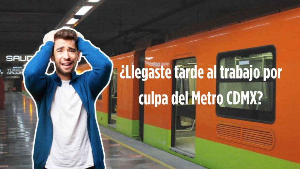 Tramita el justificante oficial de retardo del metro