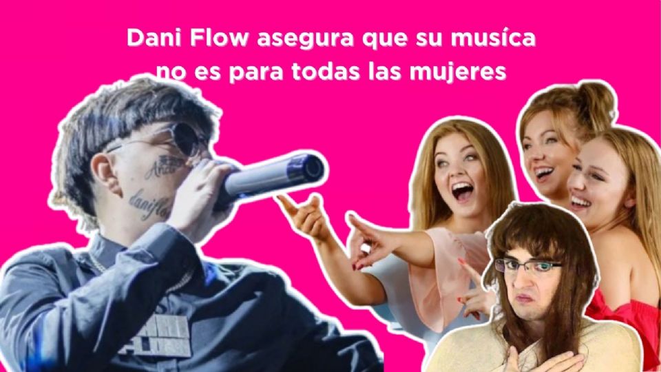 Dami Flow defendió sus canciones y a pesar de que sabe que el contenido es fuerte explicó que su música no está hecha para las mujeres que se ofenden.