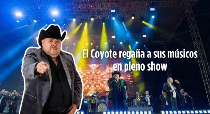 El Coyote explota contra sus músicos en pleno concierto: “No les da vergüenza”