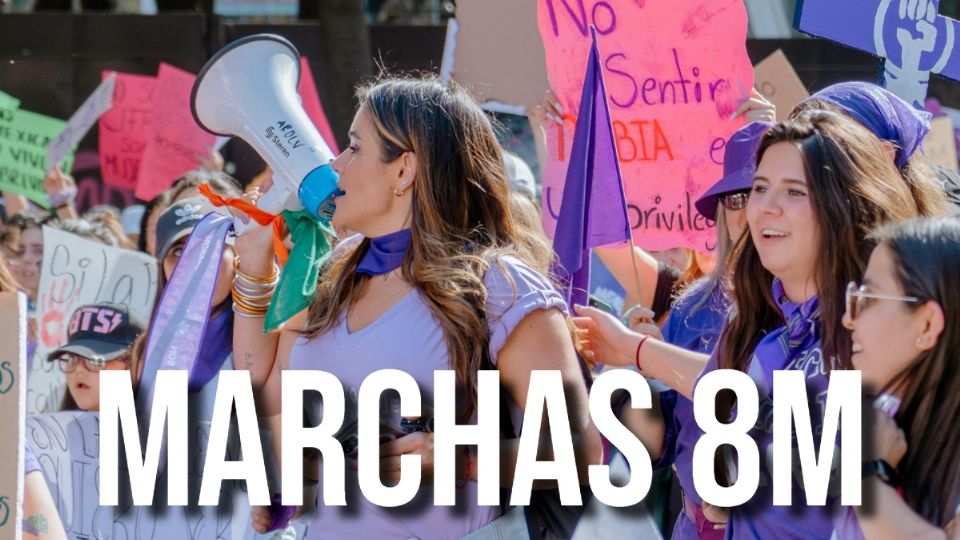 Sigue estas recomendaciones si asistirás a las marchas del 8M.