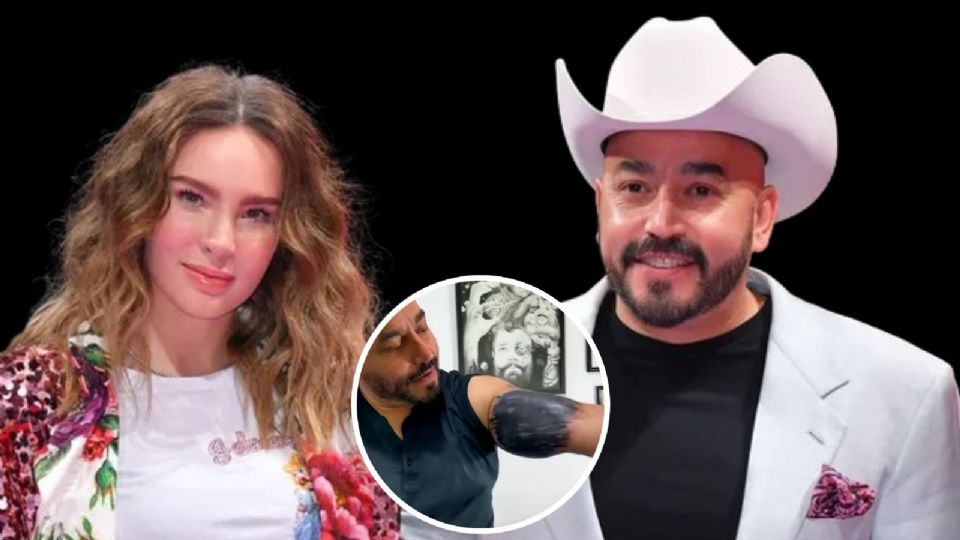 Lupillo arrepentido de borrar tatuaje de Belinda