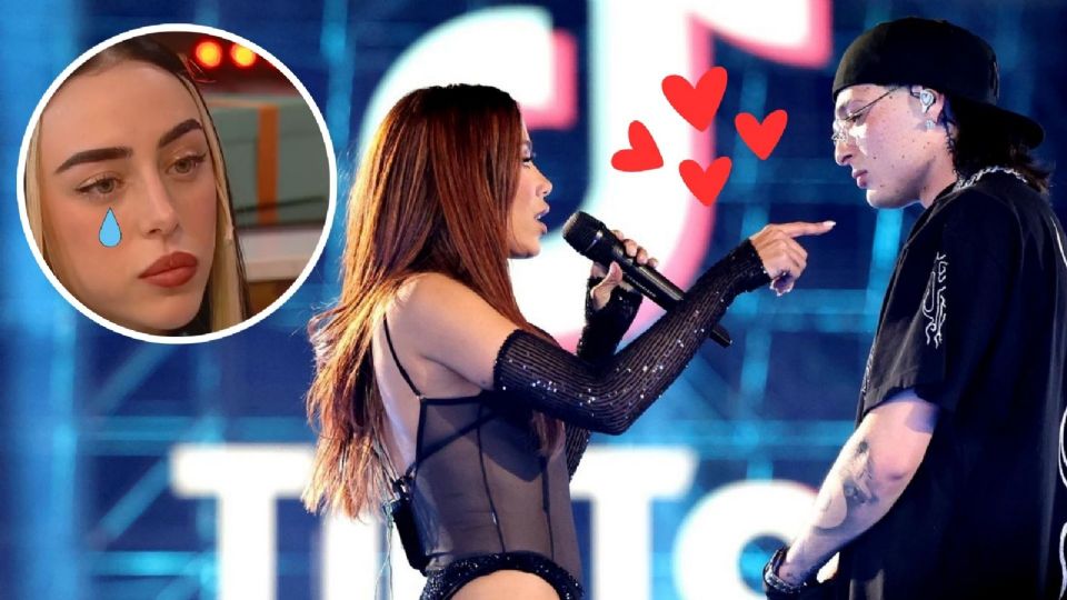 Peso Pluma sigue siendo el centro de atención en las redes sociales, especialmente después de sorprender a Anitta durante el festival de música 'Pal'Norte'.