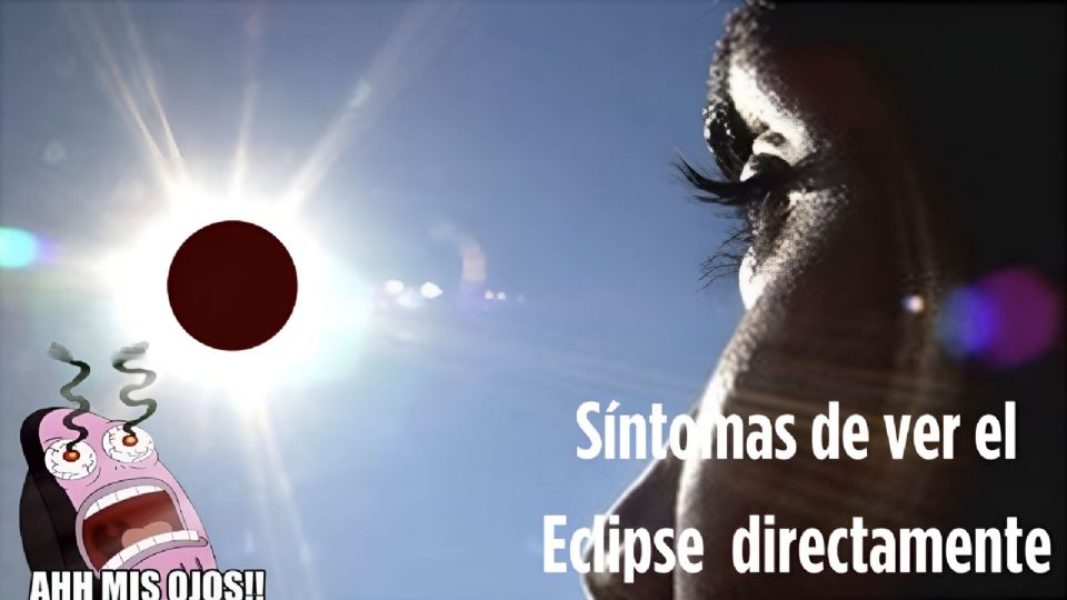 Conoce los síntomas de haber visto el eclipse solar sin protección.