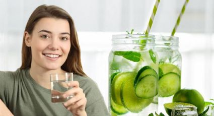 ¿Cuáles son los beneficios del agua de pepino con limón? Te decimos como hacerla