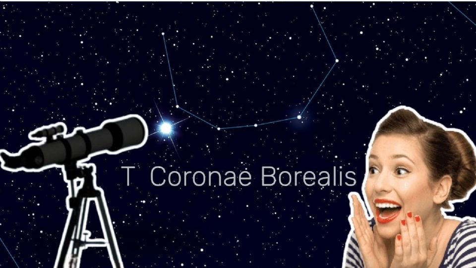 El lejano sistema binario Corona Borealis que contiene una estrella enana blanca muerta y una estrella gigante roja envejecida, está próxima a explotar.