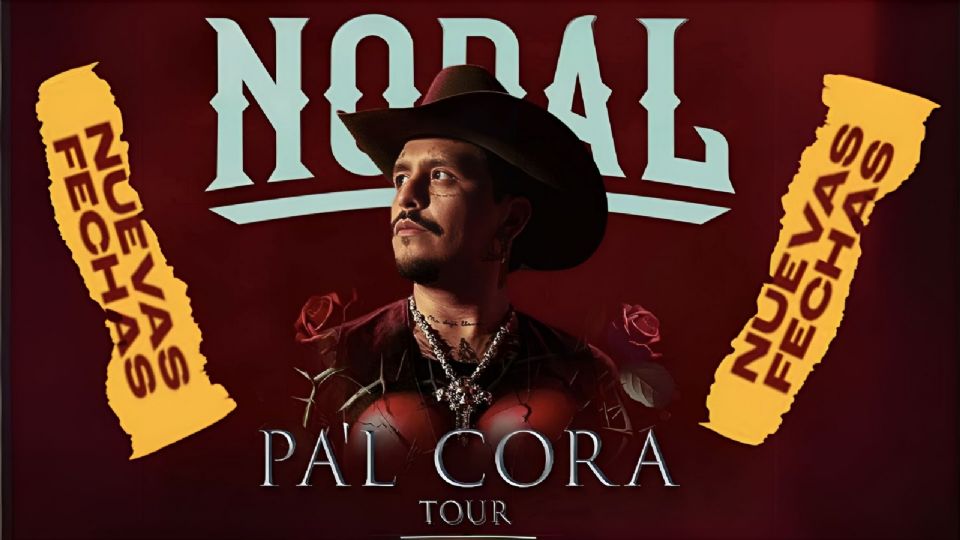 Christian Nodal Confirma nuevas fechas para el Auditorio Nacional.