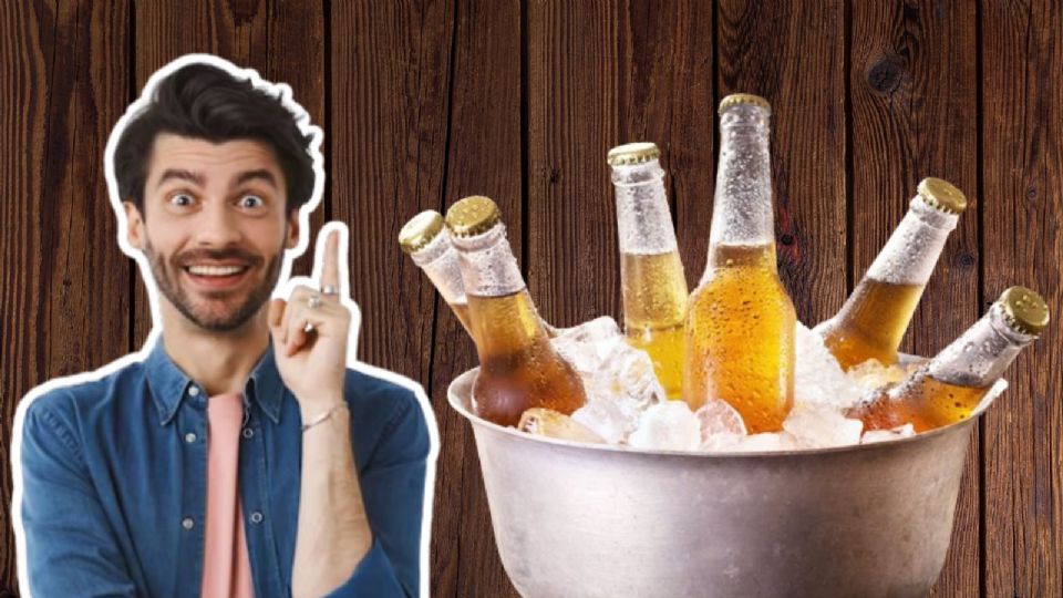 ¿Cómo enfriar cerveza en tres minutos?