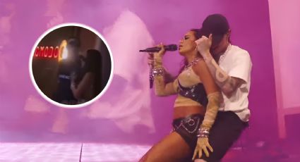 Captan a Peso Pluma y Anitta en romántico abrazo durante una cena lujosa ¿Le dio el sí?