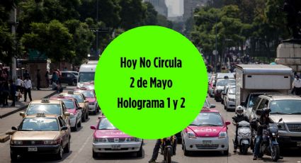 Así será el Hoy No Circula este jueves 2 de mayo en CDMX y Edomex