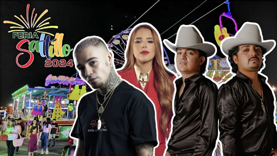 Conoce los artistas y fechas de sus presentaciones en la Feria de Saltillo 2024.