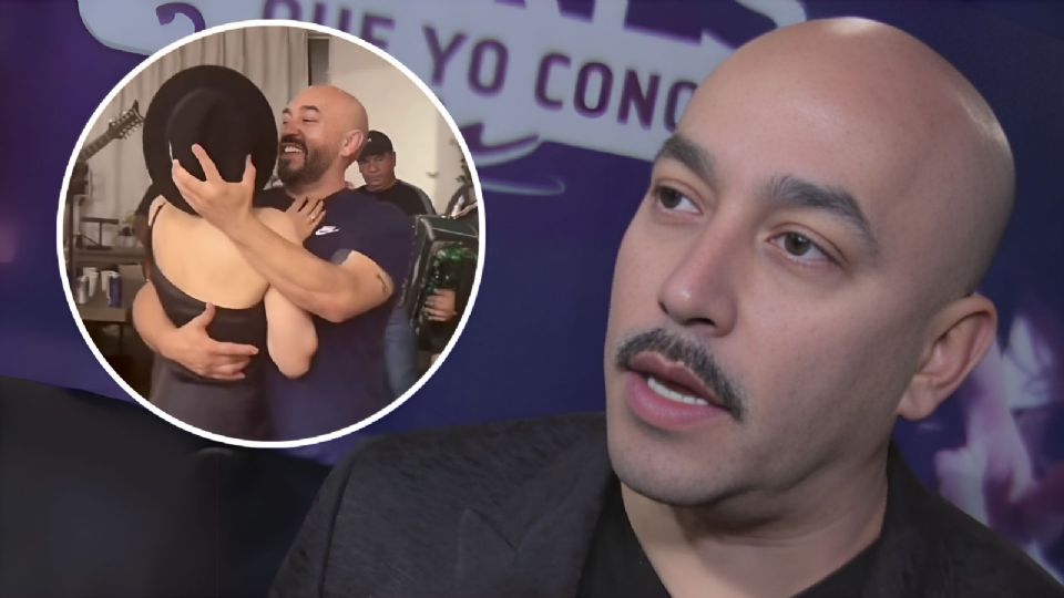 Lupillo Rivera fue captado con una misteriosa mujer.