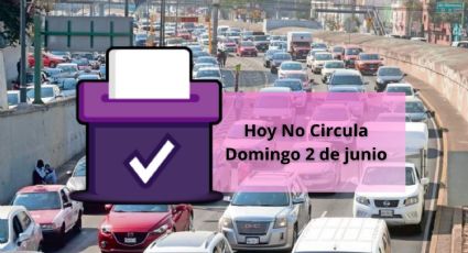 ¿Hay Hoy No Circula este domingo 2 de junio? Te decimos cómo aplica el programa en fin de semana