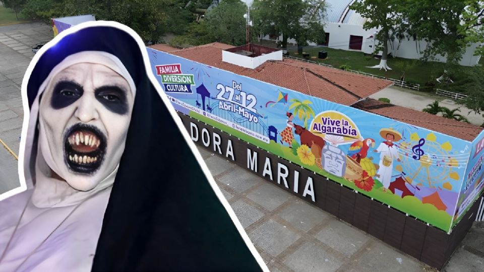 El año pasado se hizo viral una persona disfrazada como el terrorífico personaje de 'La Monja'.