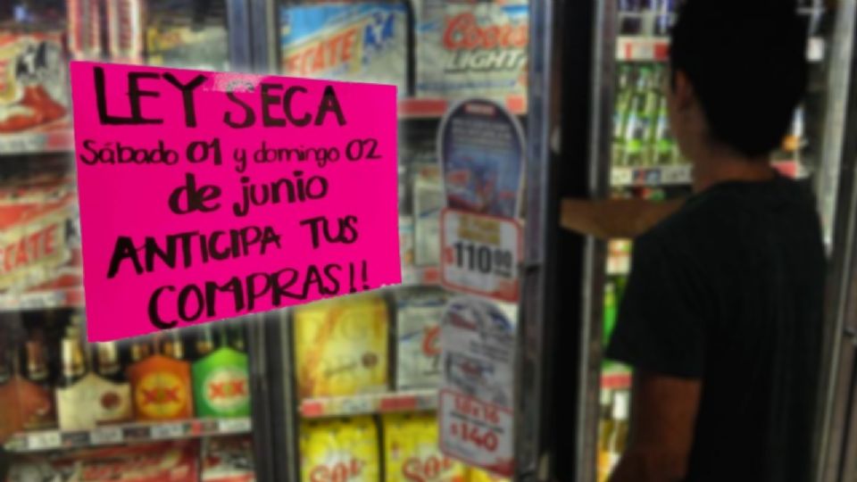 Ley Seca por Elecciones 2024.