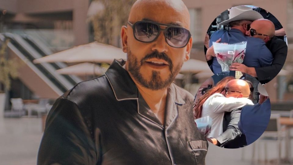 Lupillo se reencuentra con sus hermanos en la develación de la estrella de Jenni Rivera en el Paseo de la Fama