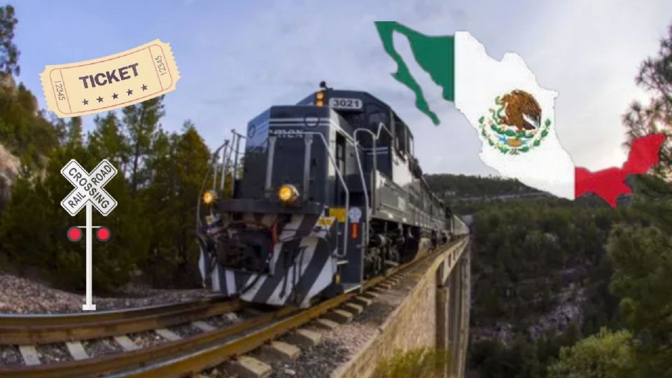 Rutas de trenes en México