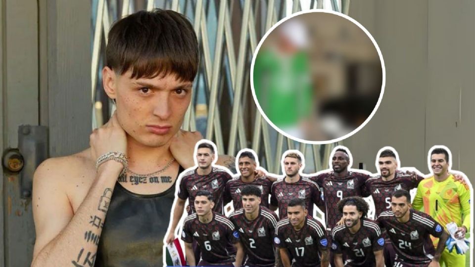 Peso Pluma recibió el apoyo de un jugador de la Selección Mexicana y lo presumió en redes.