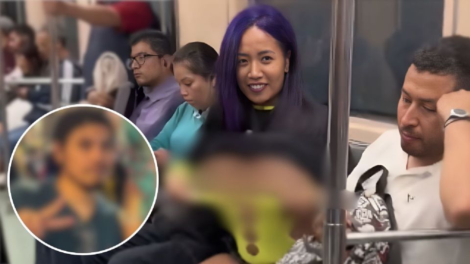 Supuesto testigo de Luna Bella en el Metro de CDMX da su versión de los hechos.