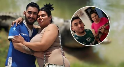 Tunden a Kimberly Irene y su esposo tras presumir el cocodrilo que tienen como mascota