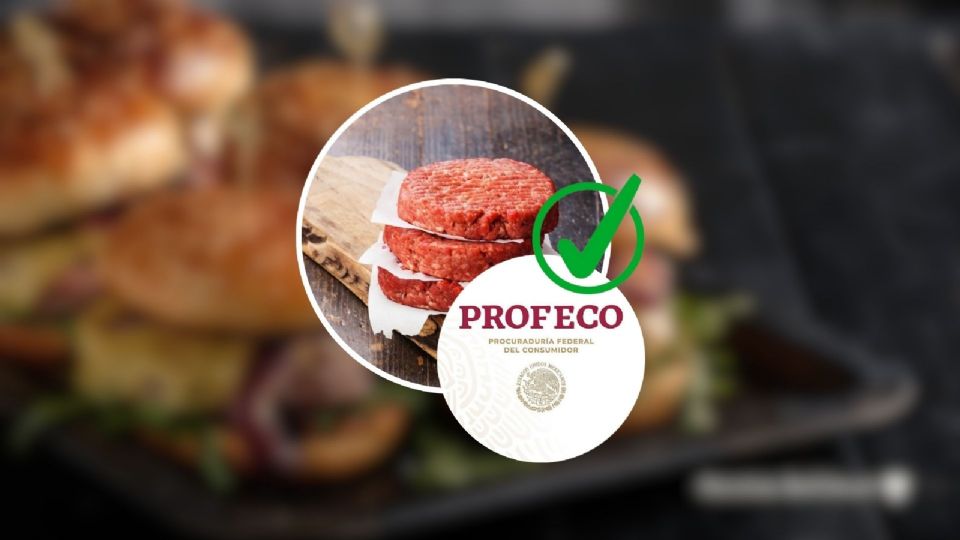 La Profeco ha indicado cuál es la carne para hamburguesas más económica y con sabor a ribeye.