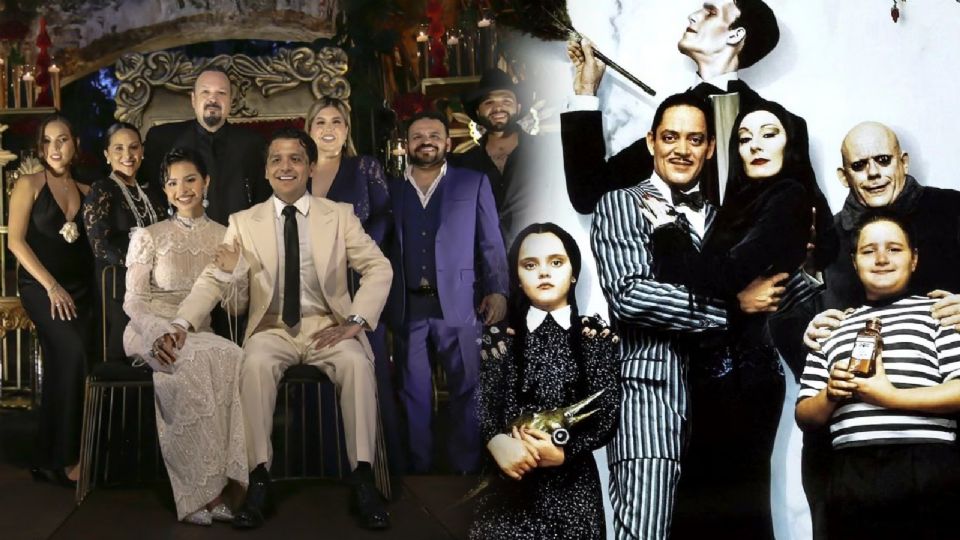 Familia Aguilar y Nodal son comparados con los Locos Addams