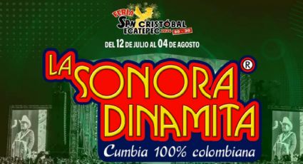 ¡La Sonora Dinamita llega HOY a Ecatepec! Entérate dónde 