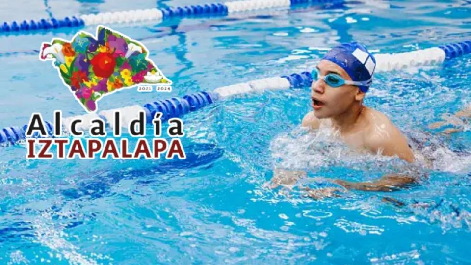 Clases gratis de natación en la Alcaldía Iztapalapa