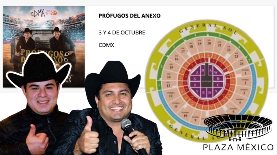 Así se verá desde tu lugar Prófugos del Anexo en la Plaza de Toros.