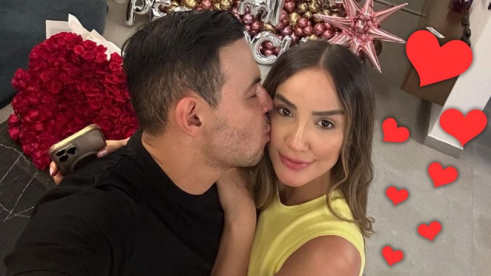 El Yaki celebra el cumpleaños de su novia con gran ramo de rosas