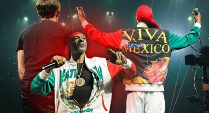 Snoop Dogg aparece en concierto de Peso Pluma y rinde homenaje a Vicente Fernández