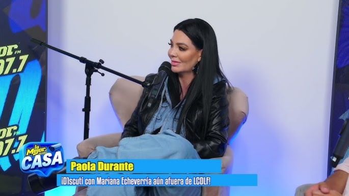 Discutí con Mariana Echeverría aún afuera de LCDLFM