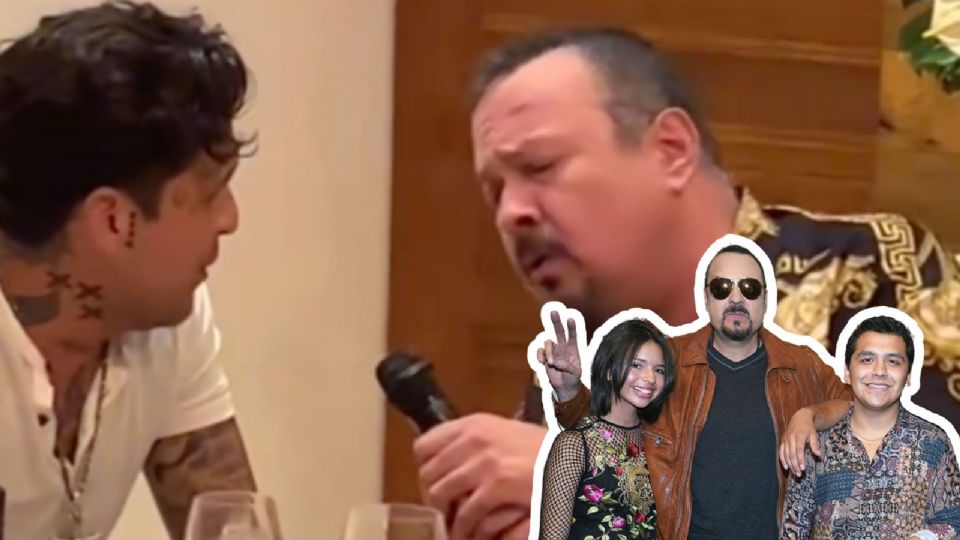 Pepe Aguilar intérprete uno de sus mas grandes temas junto a Christian Nodal.