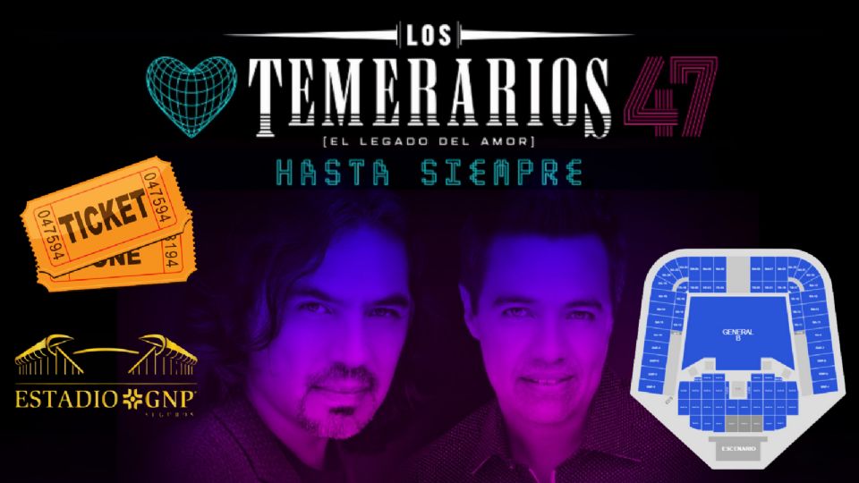 Estos son los beneficios de la Zona GNP para el concierto de Los Temerarios en CDMX