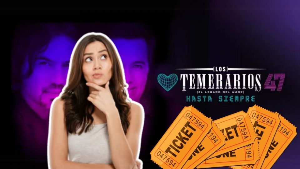 Conoce el límite de boletos que podrás adquirir para el último concierto de Los Temerarios.