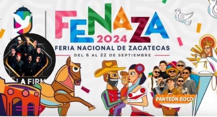 FENAZA 2024: Cartel de artistas y actividades del 19 al 22 de septiembre en Zacatecas