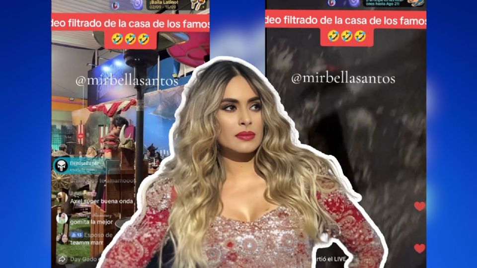 Usurio de Tiktok transmite en vivo desde La Casa de los Famosos.