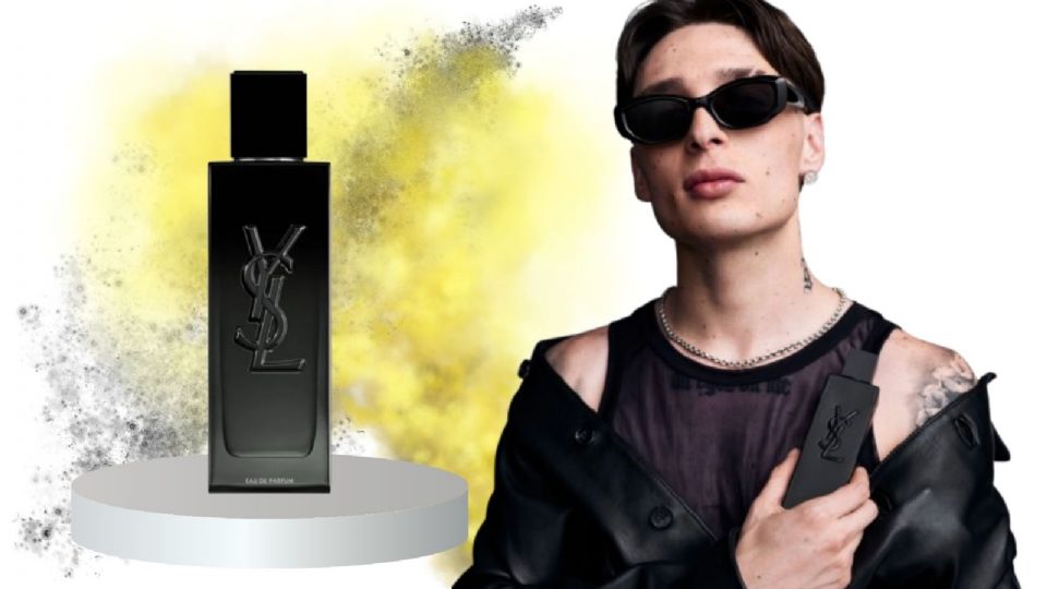 Peso Pluma la imagen de nueva fragancia de YSL