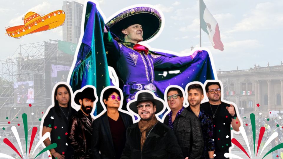 Estos son los artistas que darán el Grito de Independencia en Nuevo León