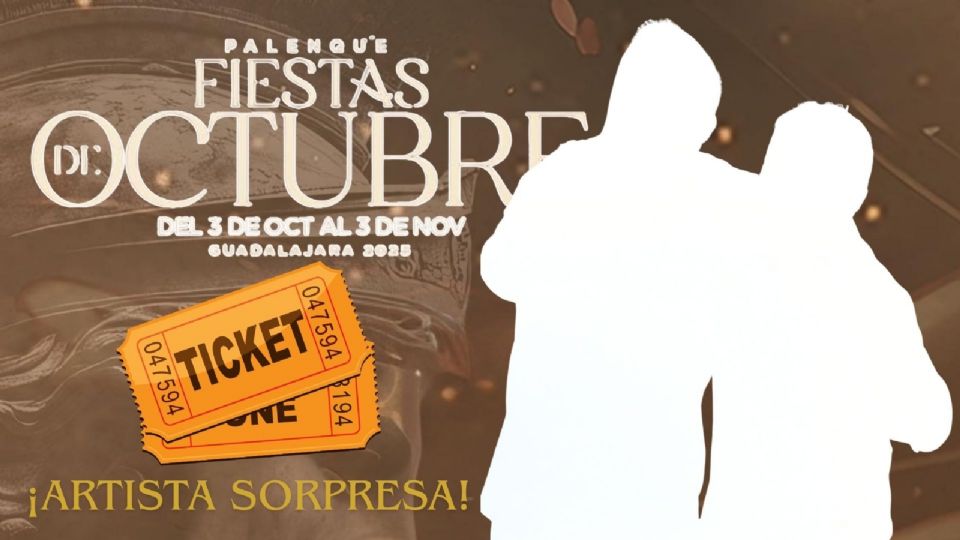 Cuarto artista sorpresa del Palenque Fiestas de Octubre 2025
