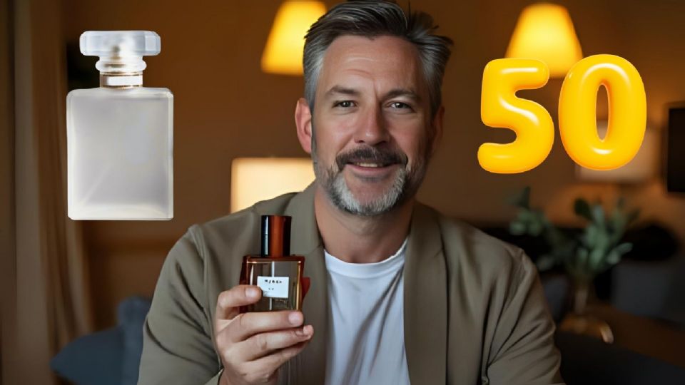 Los mejores perfumes para hombres de 50 años