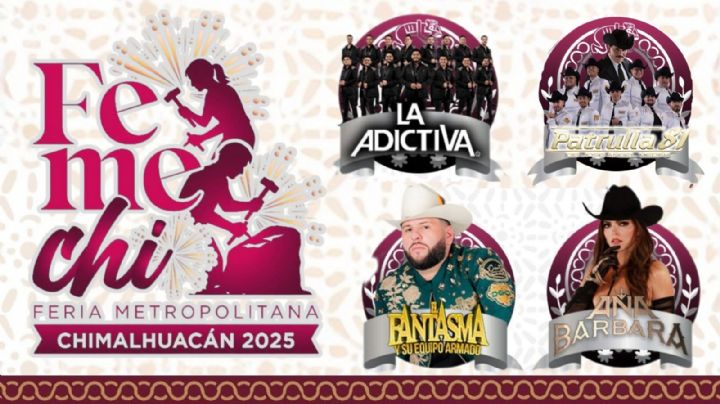Feria Metropolitana Chimalhuacán 2025: Cartelera de artistas que se presentarán HOY 12 de octubre en la CLAUSURA