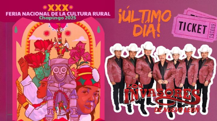 Feria Nacional de la Cultura Rural Chapingo 2025: Programa completo de artistas y actividades de HOY 12 de octubre en la CLAUSURA