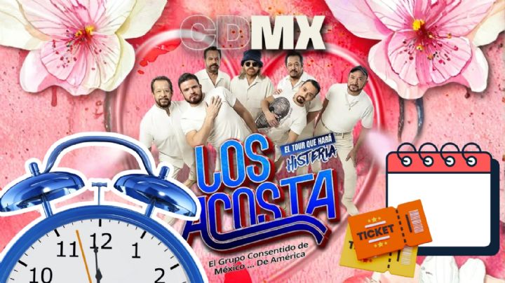 Los Acosta en CDMX: Fechas, precios y lugar del regreso de la agrupación musical