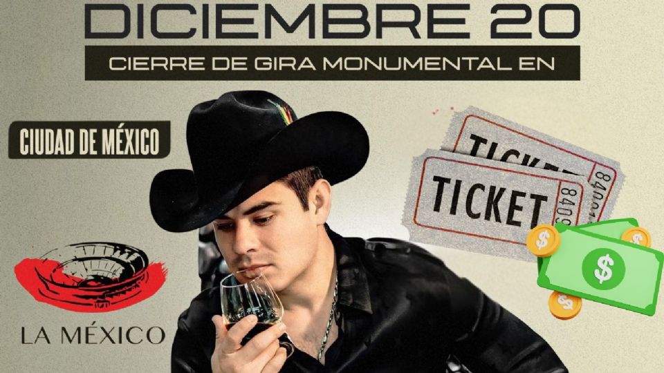 Precio de los boletos para el concierto de Alfredo Olivas en la Plaza de Toros México 2025