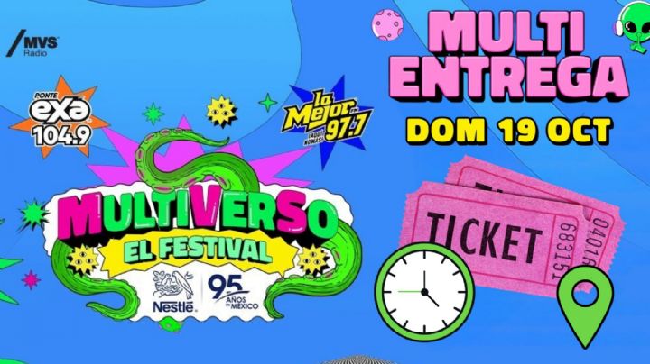 Boletos Multiverso Nestlé 95 años: Ubicación, horario y recomendaciones para la Multi Entrega del 19 de octubre en CDMX