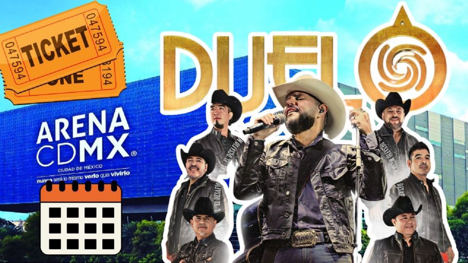Grupo Duelo se presentará en la Arena CDMX 2026