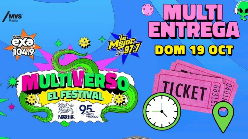 Primera Multi Entrega de boletos Multiverso Nestlé 85 años