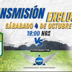 SIGUE LOS PARTIDOS DE LA FIERA EN LA MEJOR FM CON SUSPENSIONES AUTOMOTRICES SAN NAYARIT